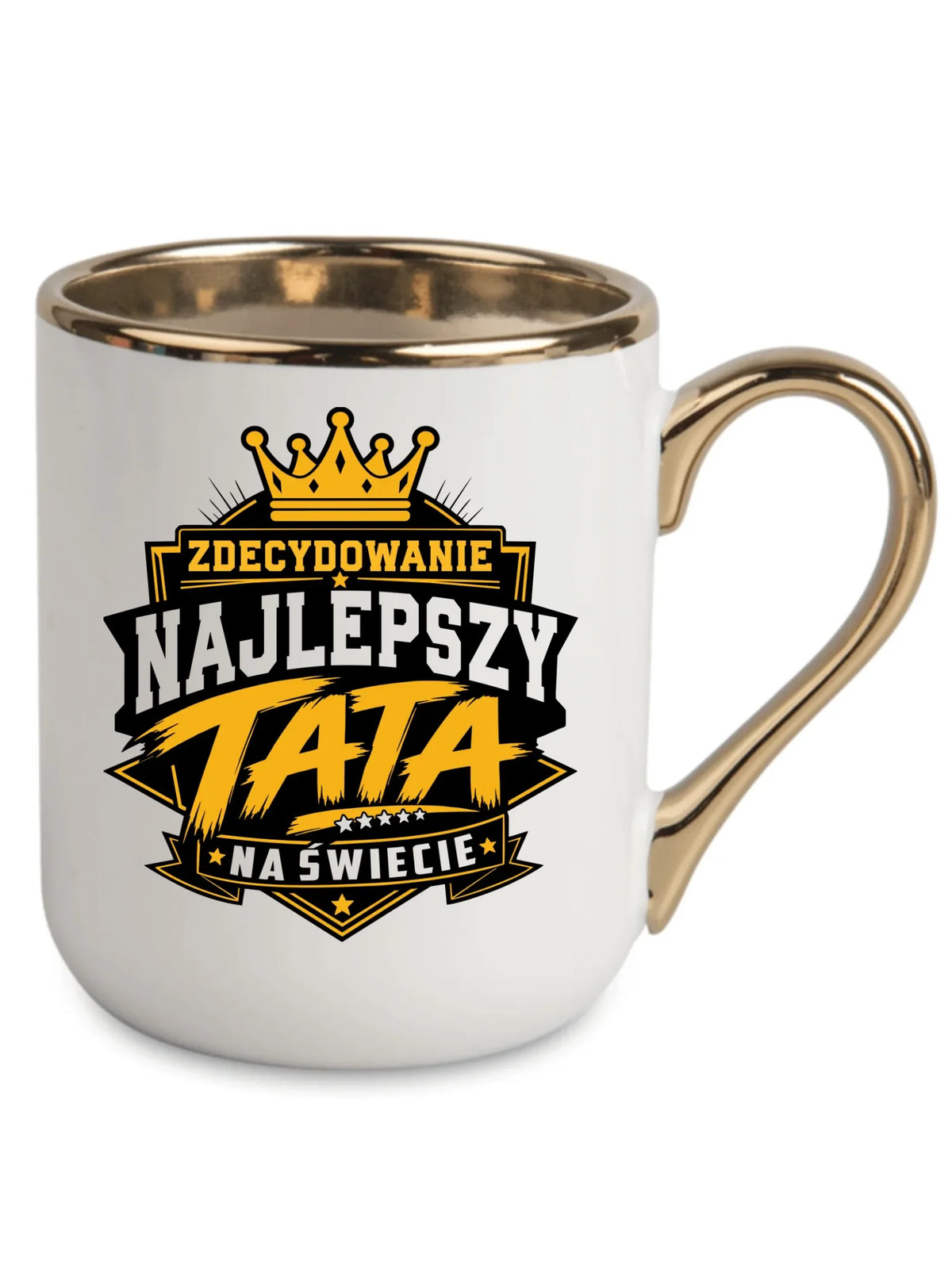 Kubek elegant dla taty - Zdecydowanie najlepszy tata na Świecie DT25