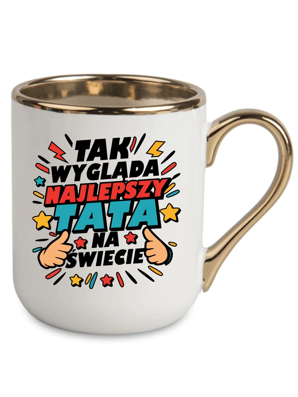 Kubek elegant dla taty - Tak wygląda najlepszy tata na świecie DT08