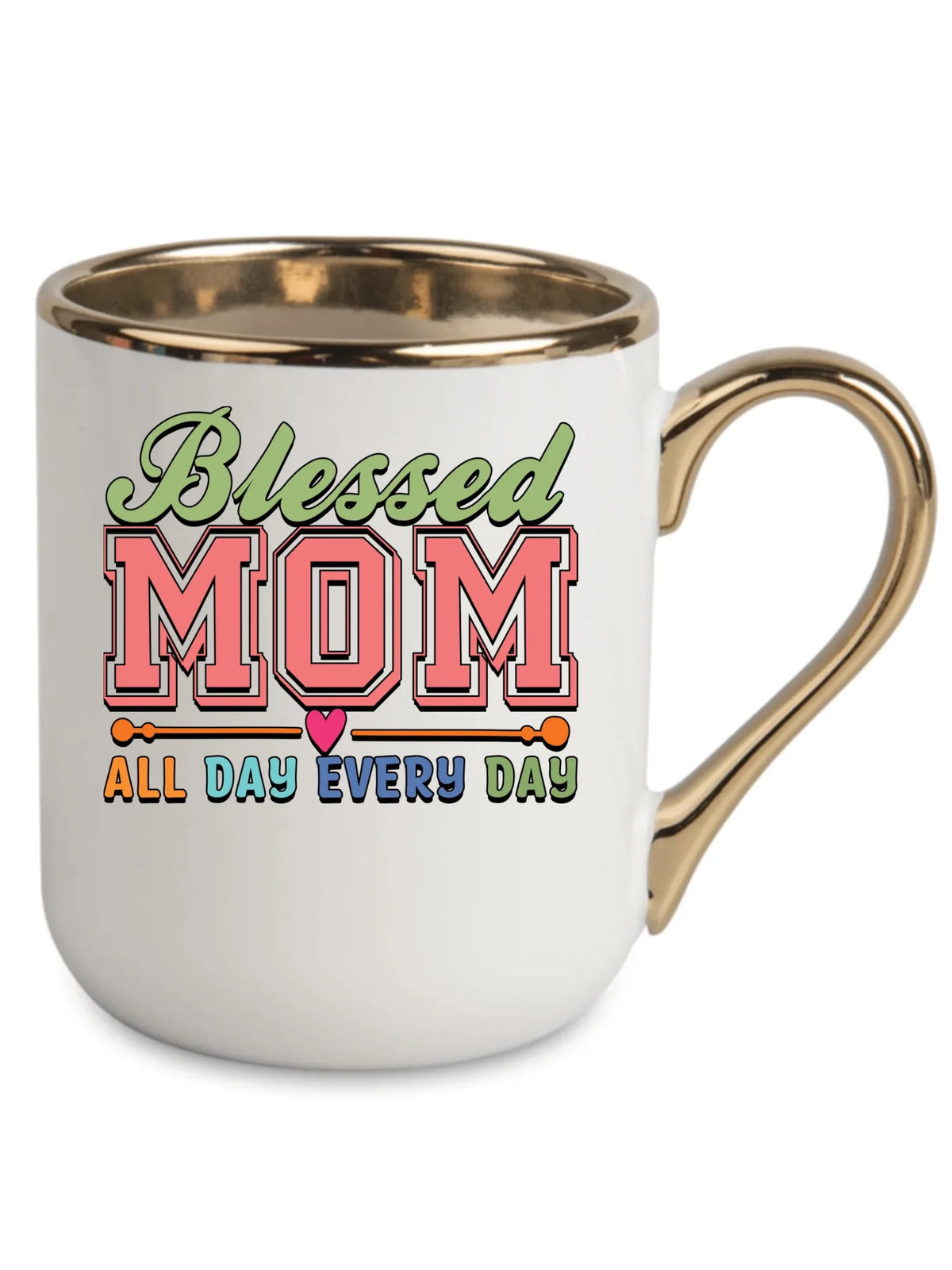 Kubek elegant dla mamy - Blessed mom all day every day DM36