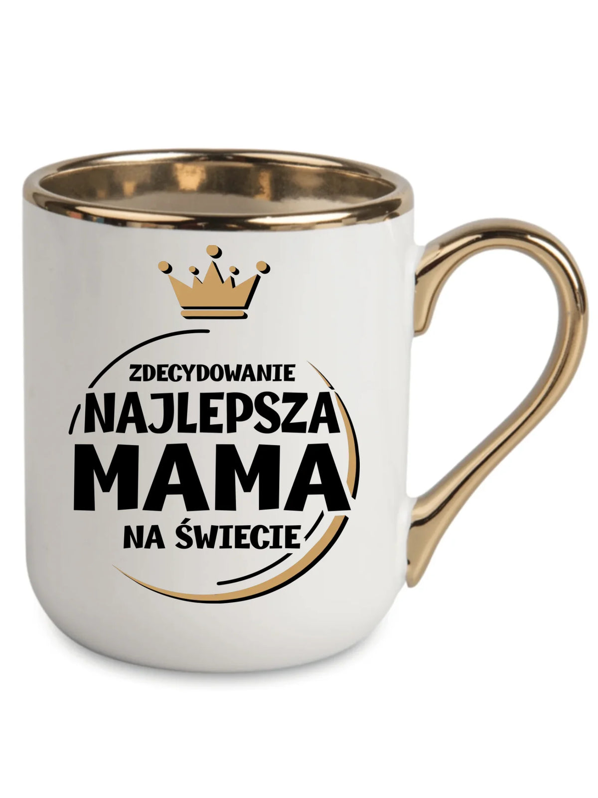 Kubek elegant dla mamy - Zdecydowanie najlepsza mama na świecie DM25