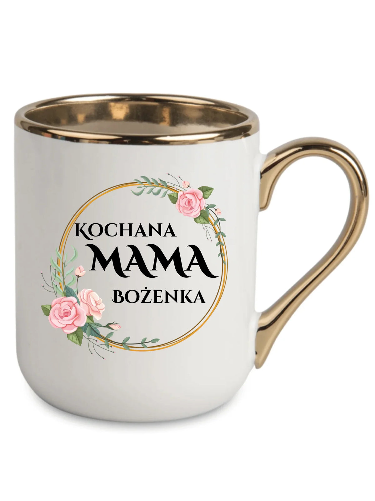 Kubek elegant dla mamy - Kochana Mama - personalizowany DM20
