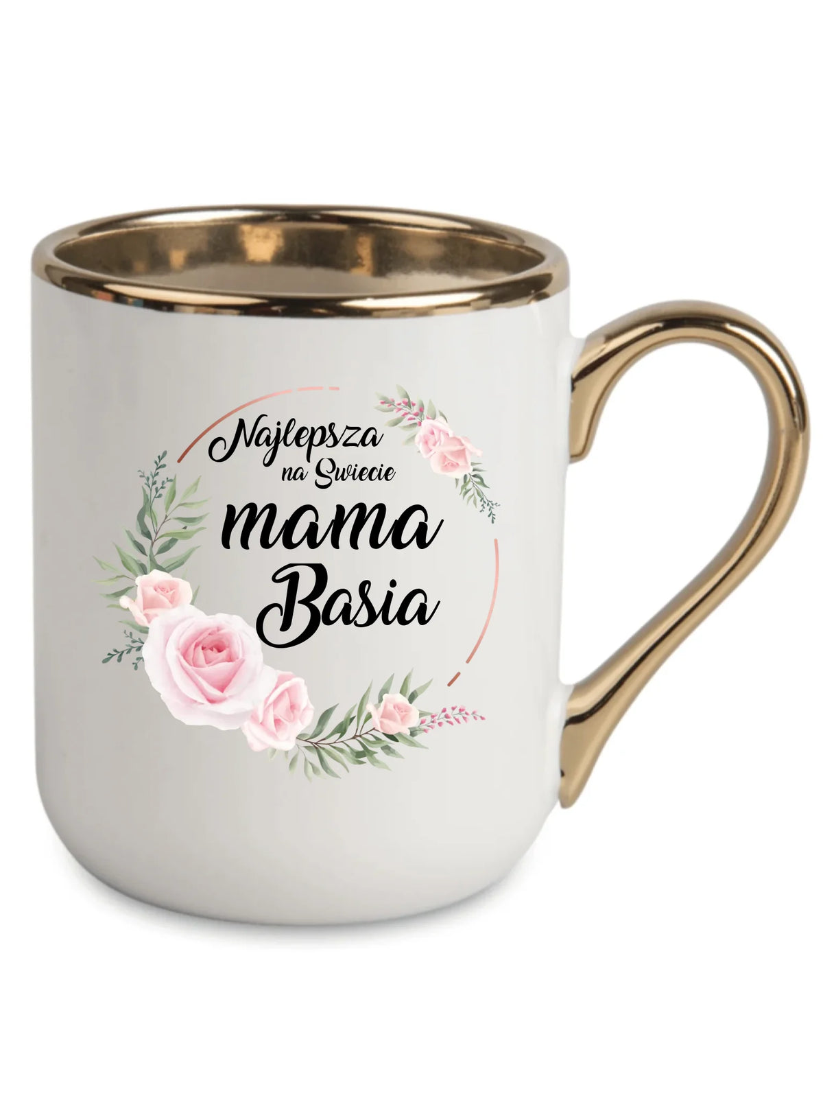 Kubek elegant dla mamy - Najlepsza na Świecie mama - personalizowany DM17