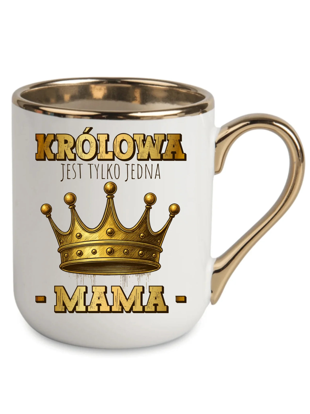 Kubek elegant dla mamy - Królowa jest tylko jedna Mama DM13
