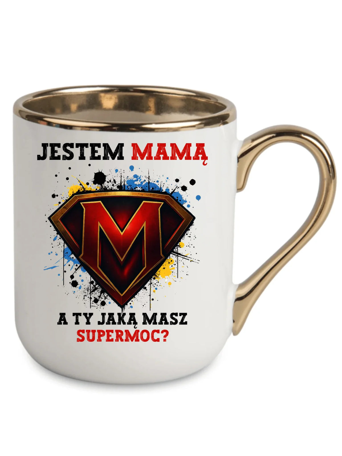 Kubek elegant dla mamy - Jestem mamą A Ty jaką masz supermoc? DM04