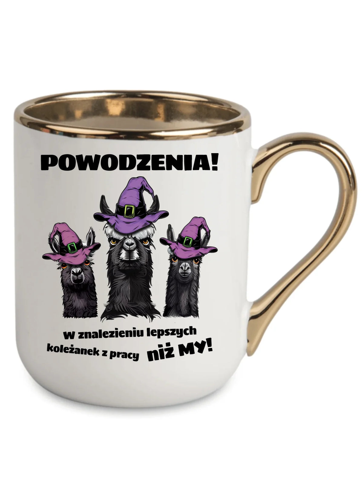 Kubek elegant na odejście z pracy - Powodzenia w znalezieniu lepszych koleżanek OP07