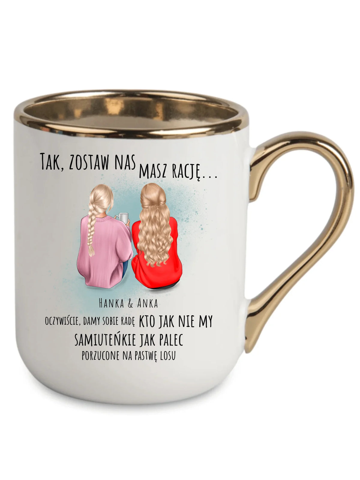 Kubek elegant na odejście z pracy - prezent od koleżanek - 2-5 osób personalizowany OP16