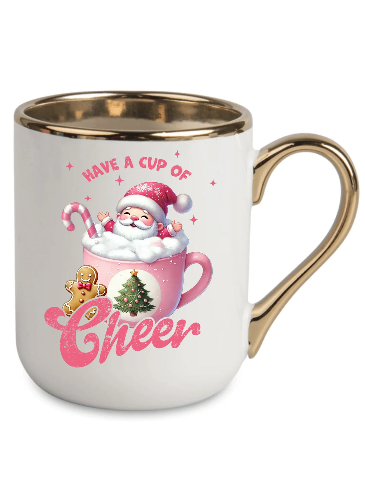 Kubek elegant świąteczny - Have a cup of cheer BN53