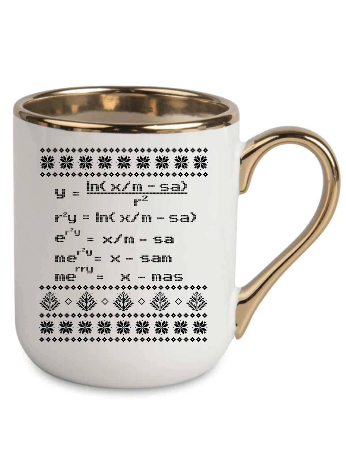 Kubek elegant świąteczny - Zadanie matematyczne BN108