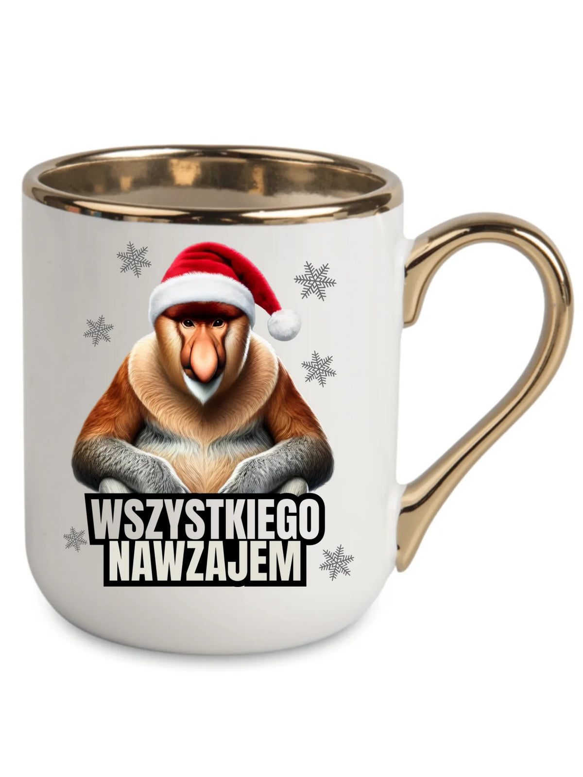 Kubek elegant świąteczny - Janusz Nosacz - Nawzajem BN110