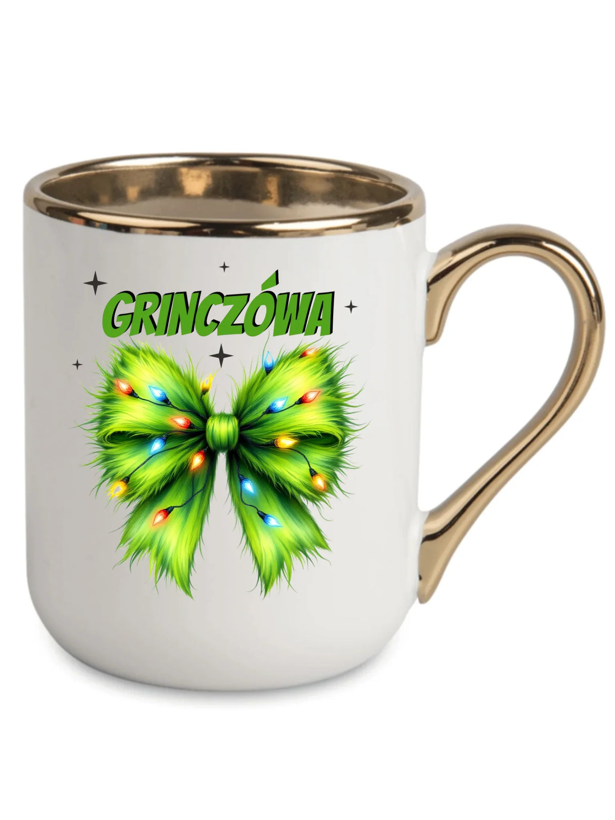 Kubek elegant świąteczny - Grinczówa BN114