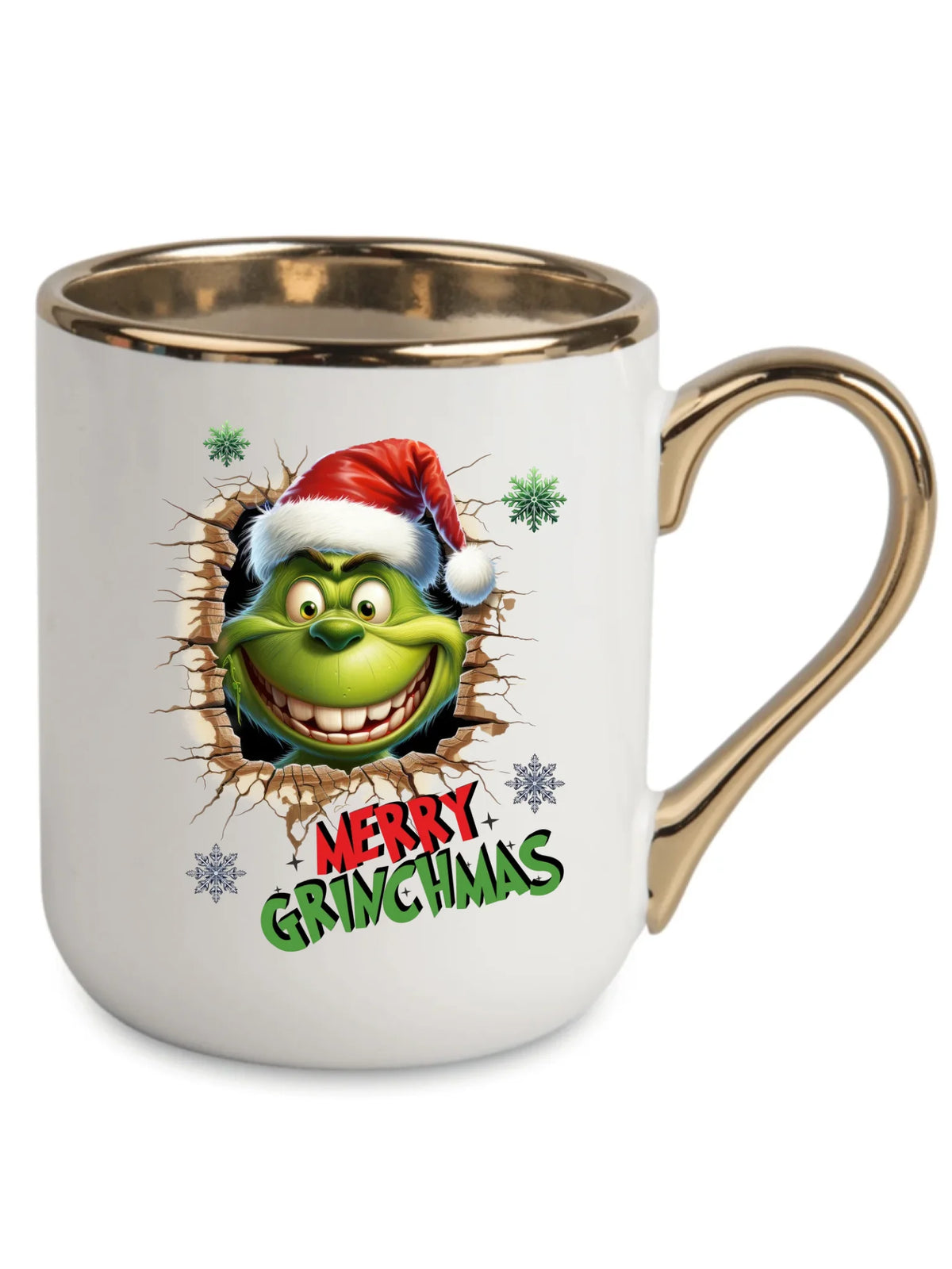 Kubek elegant świąteczny - Grinch - Merry Grinchmas BN113