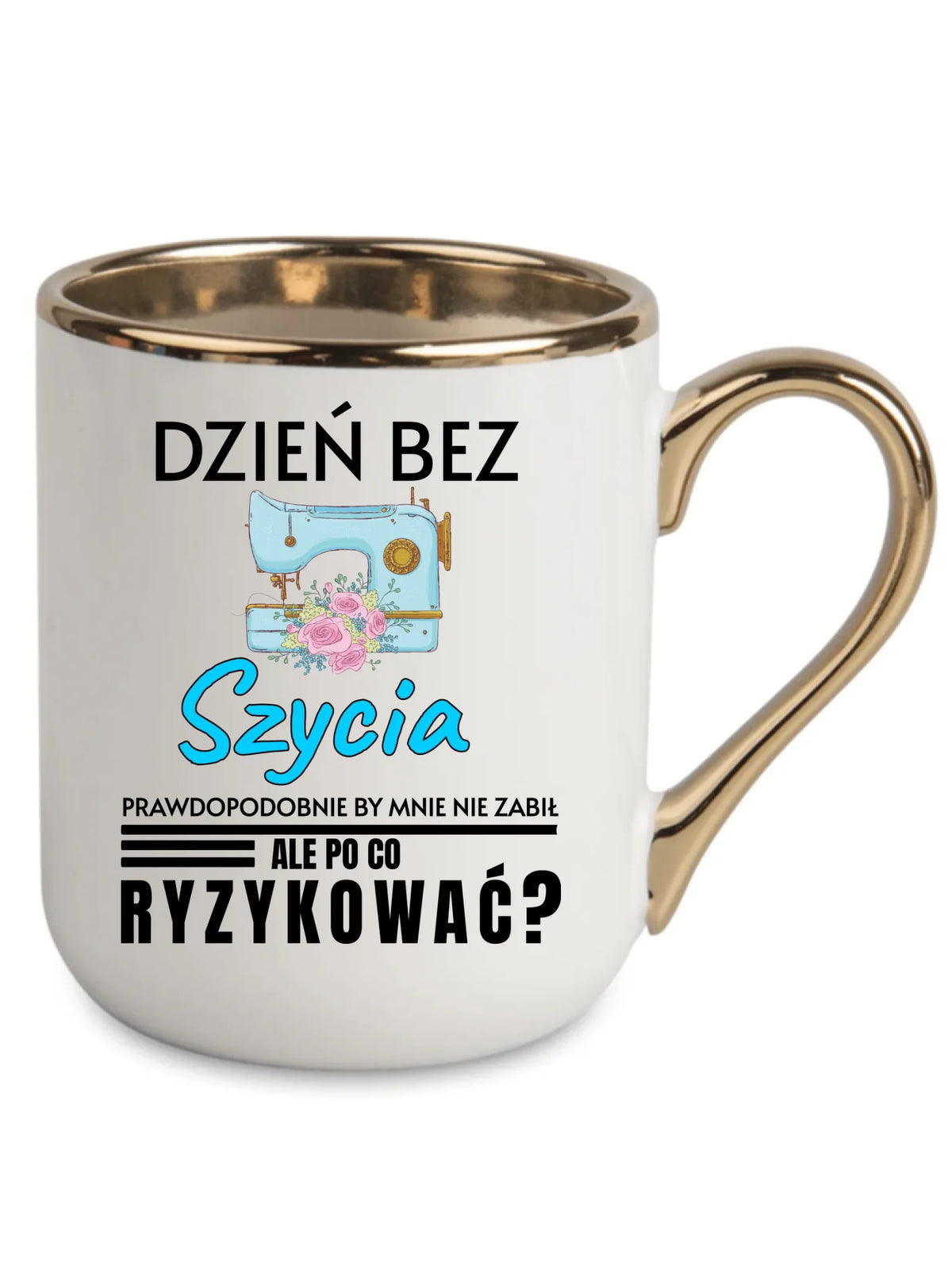 Kubek elegant szyciowy dla krawcowej - Dzień bez szycia HS24