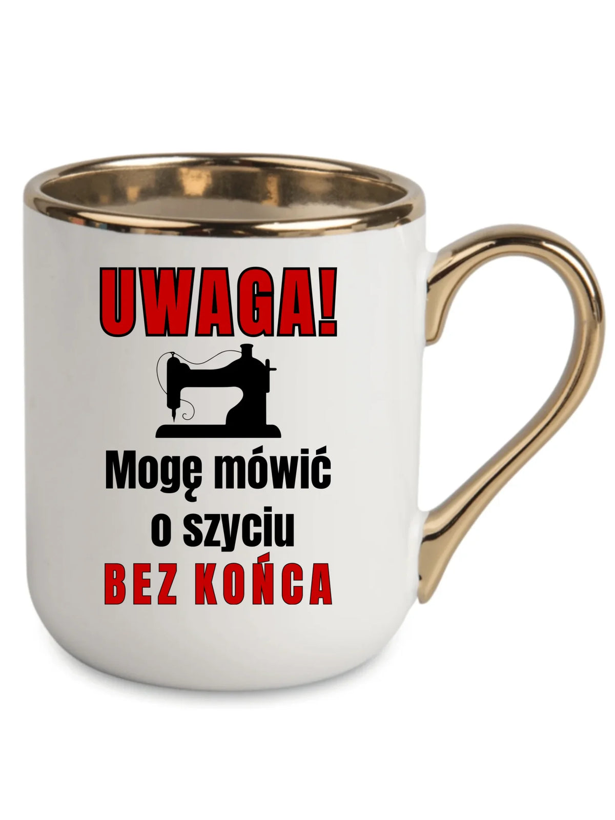 Kubek elegant szyciowy dla krawcowej - Mówić o szyciu bez końca HS19