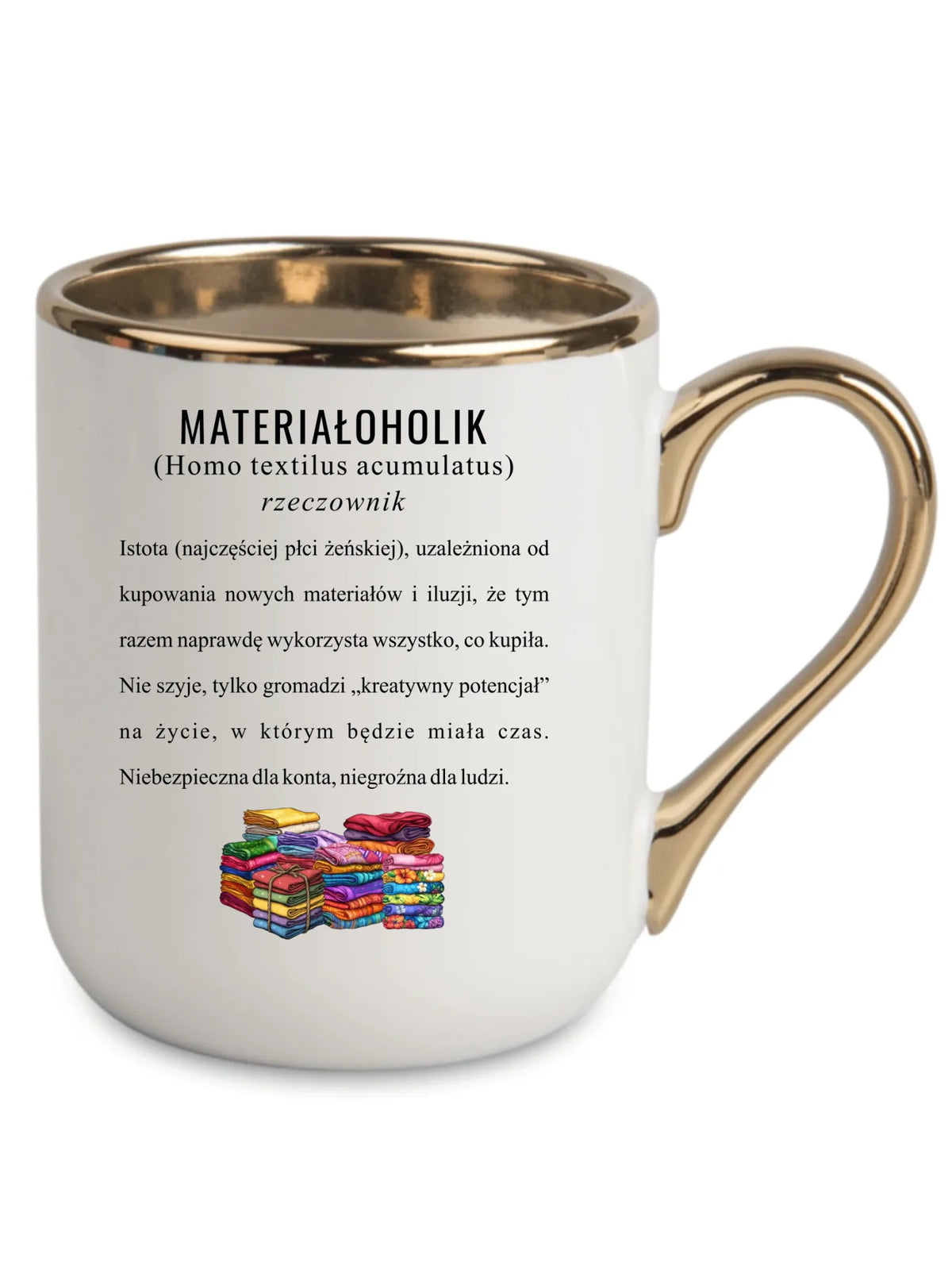 Kubek elegant szyciowy dla krawcowej - Materiałoholik definicja HS11