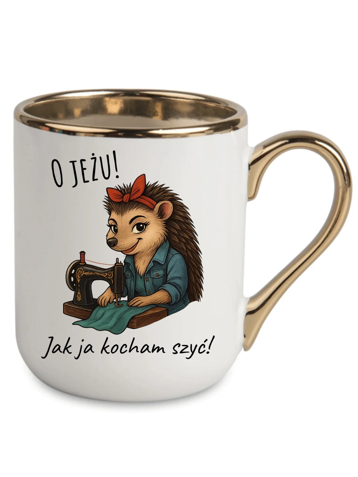 Kubek elegant szyciowy dla krawcowej - O JEŻU! Jak ja kocham szyć! HS09