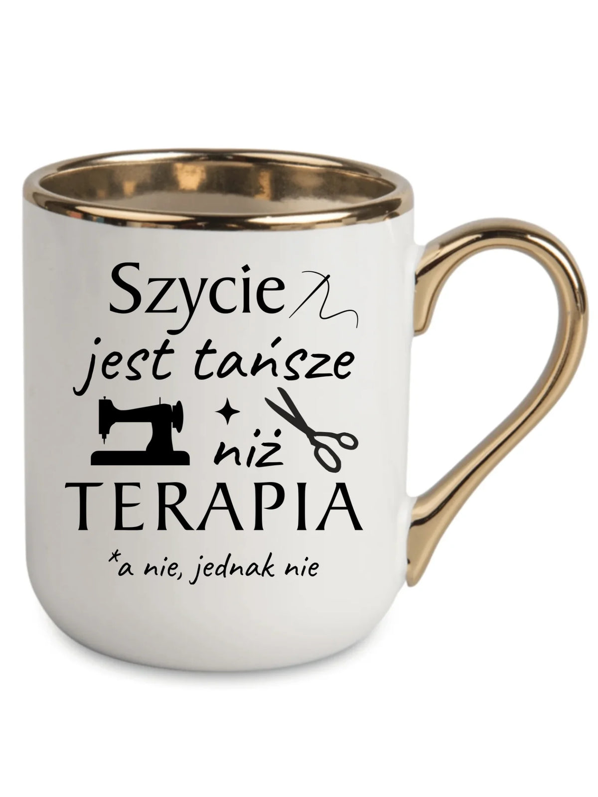 Kubek elegant szyciowy dla krawcowej - Szycie tańsze niż terapia HS04