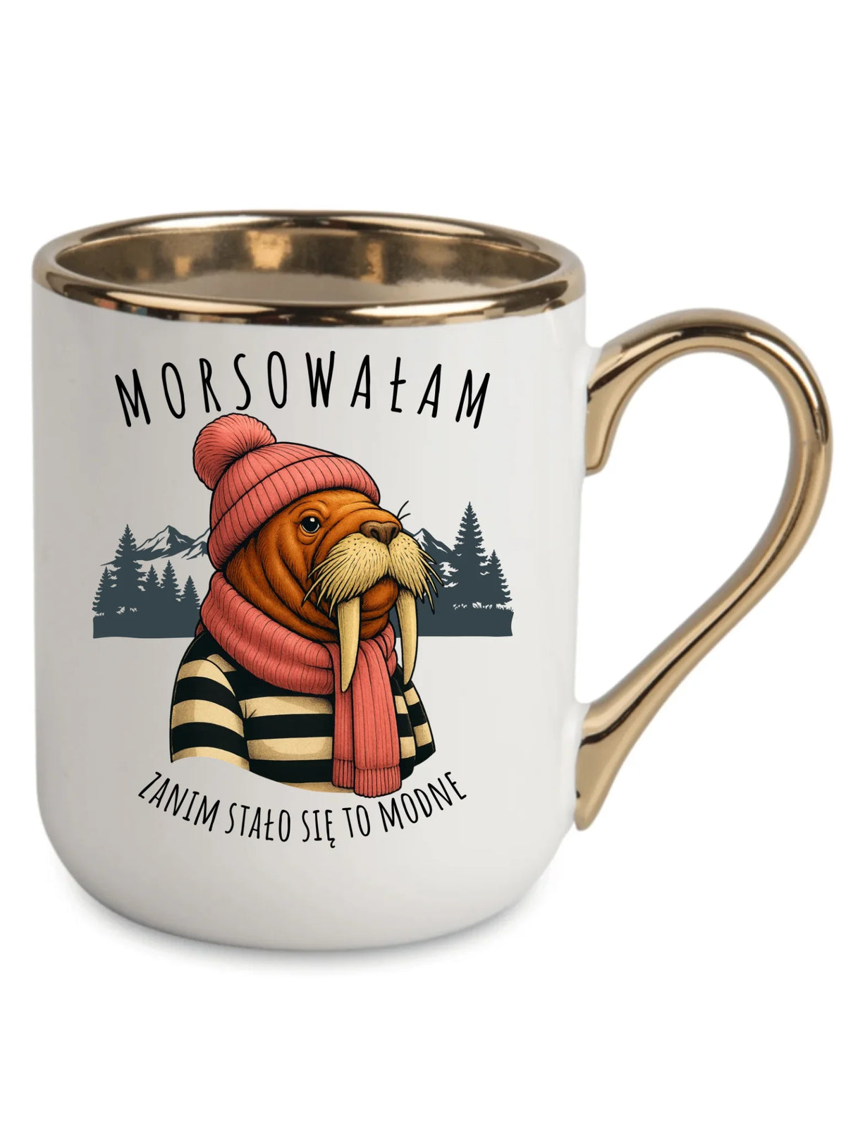 Kubek elegant - prezent dla morsa - Morsowałam zanim stało się to modne - Mors HM21