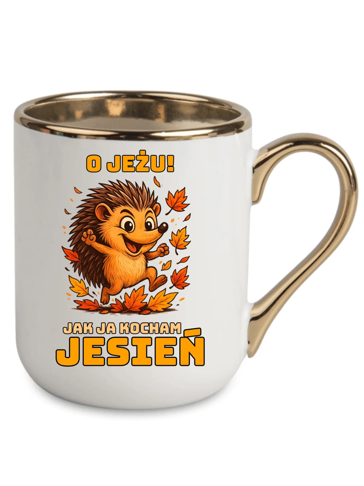 Kubek elegant jesienny - O JEŻU! Jak ja kocham jesień JS31