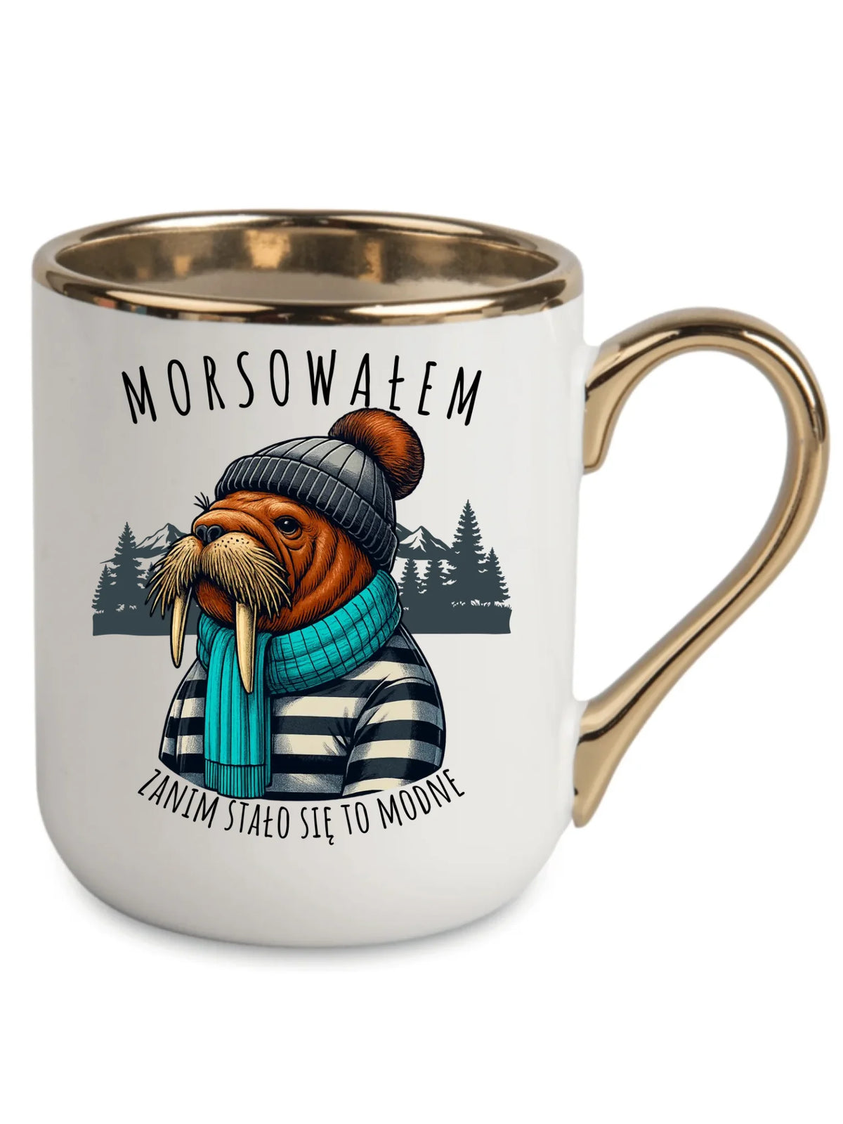 Kubek elegant - prezent dla morsa - Morsowałem zanim stało się to modne - Mors HM08