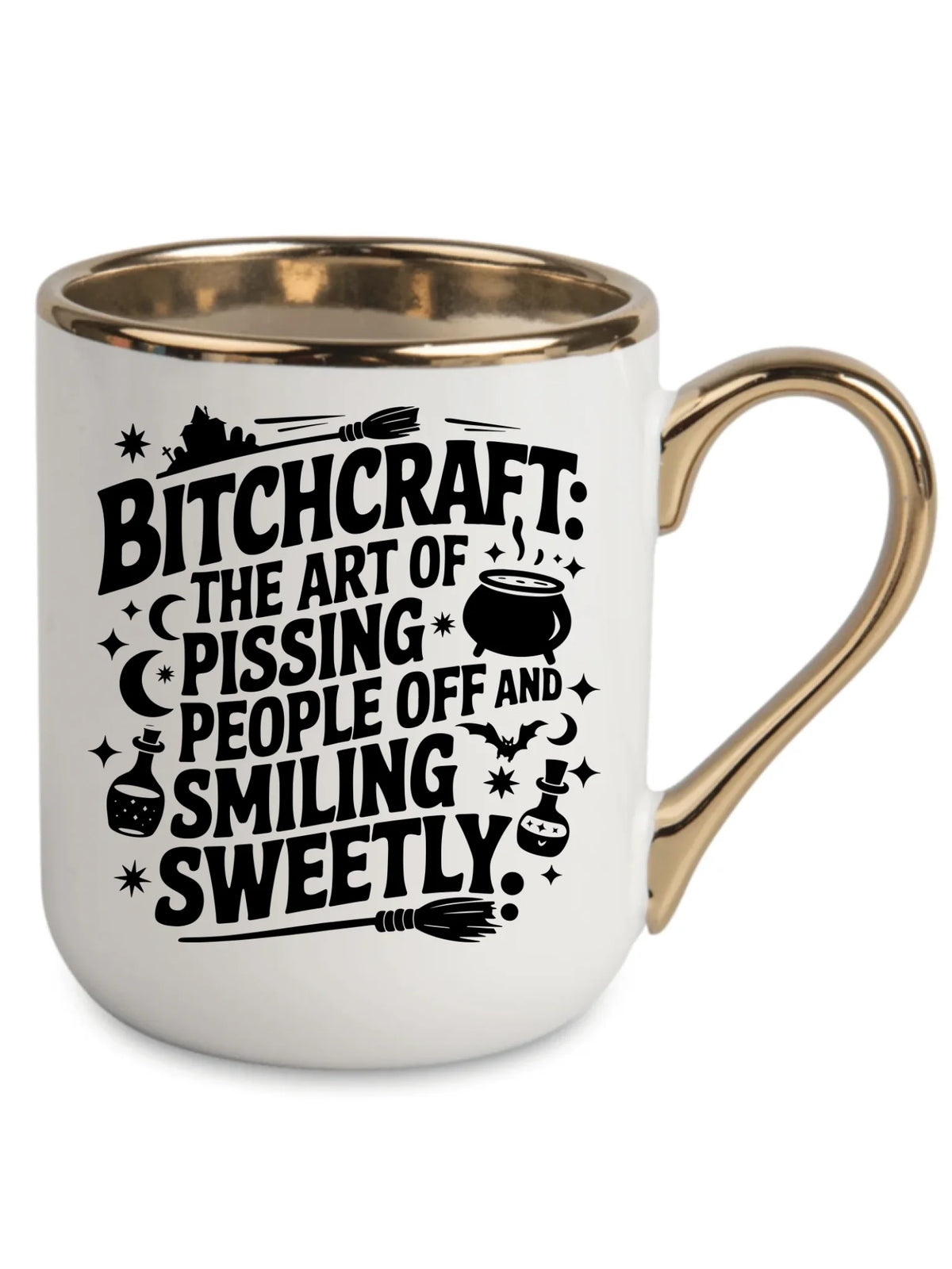Kubek elegant na Halloween - Bitchcraft HL25