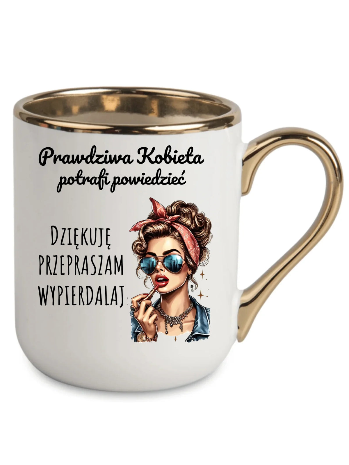 Kubek elegant - Prawdziwa kobieta - bez cenzury DZ15