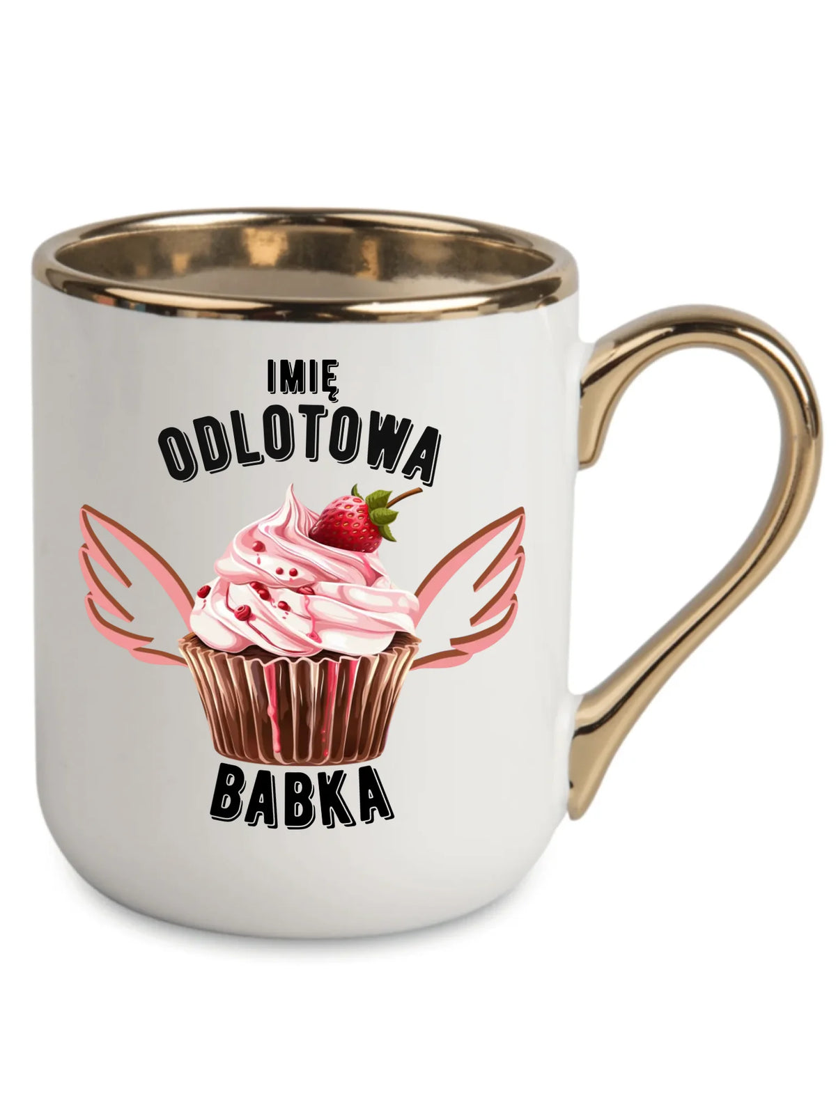 Kubek elegant - Odlotowa babka - personalizowany DZ06