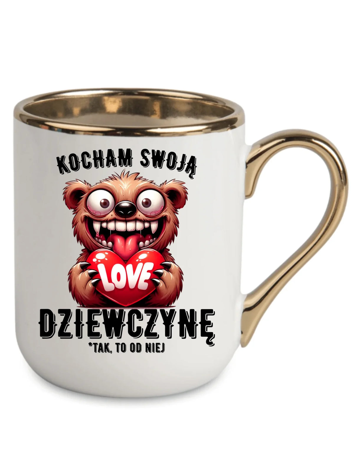 Kubek elegant dla chłopaka - Kocham swoją dziewczynę W30