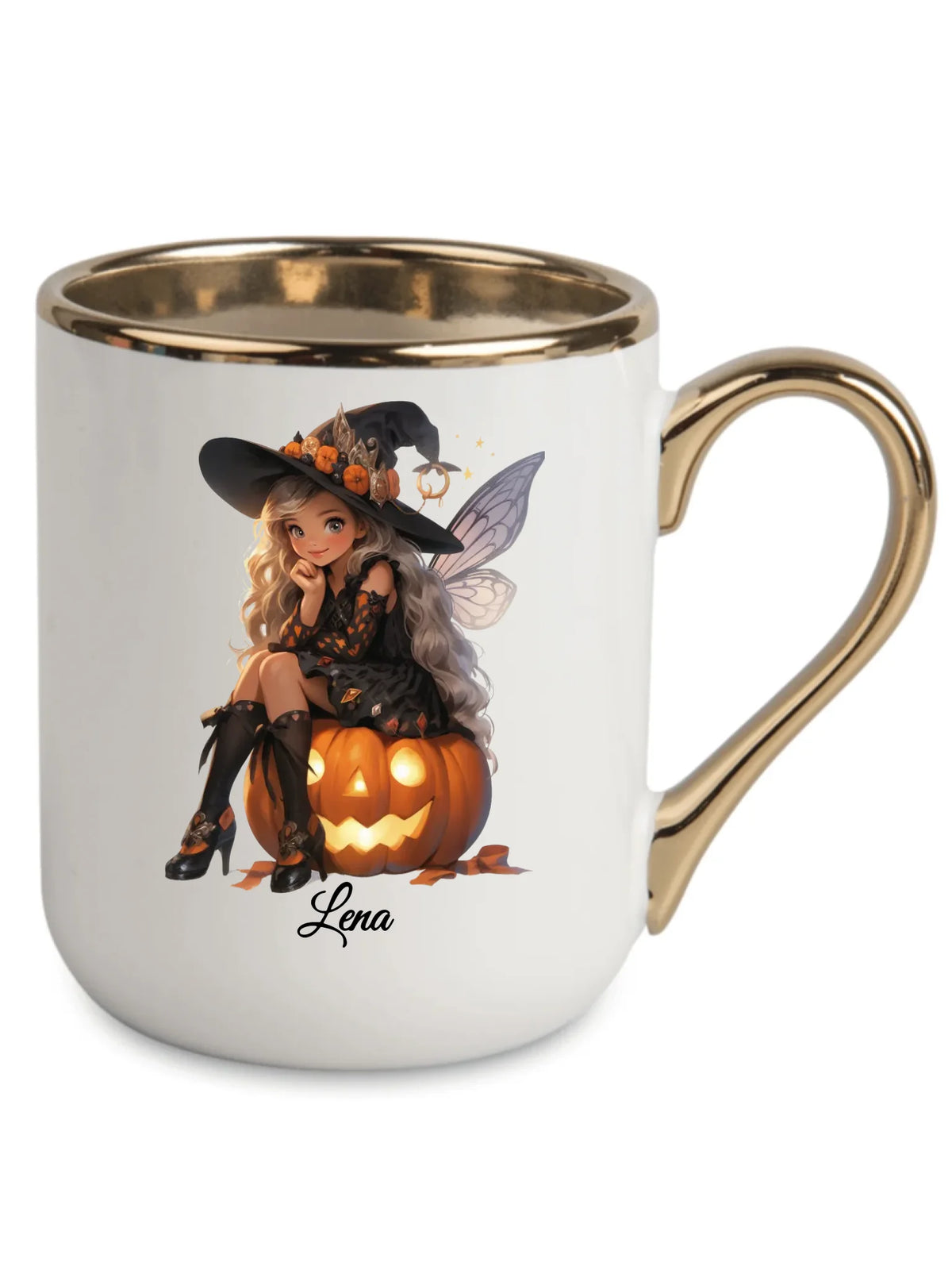 Kubek elegant na Halloween - Wróżka - wybierz postać - personalizowany HL02