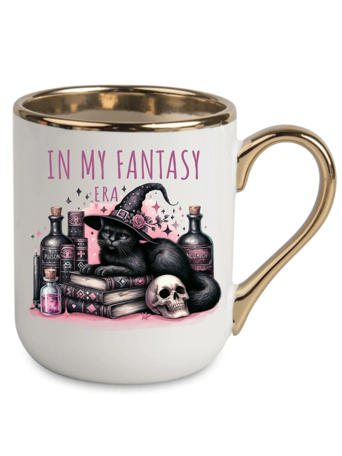 Kubek elegant na Halloween - In my fantasy era HL04