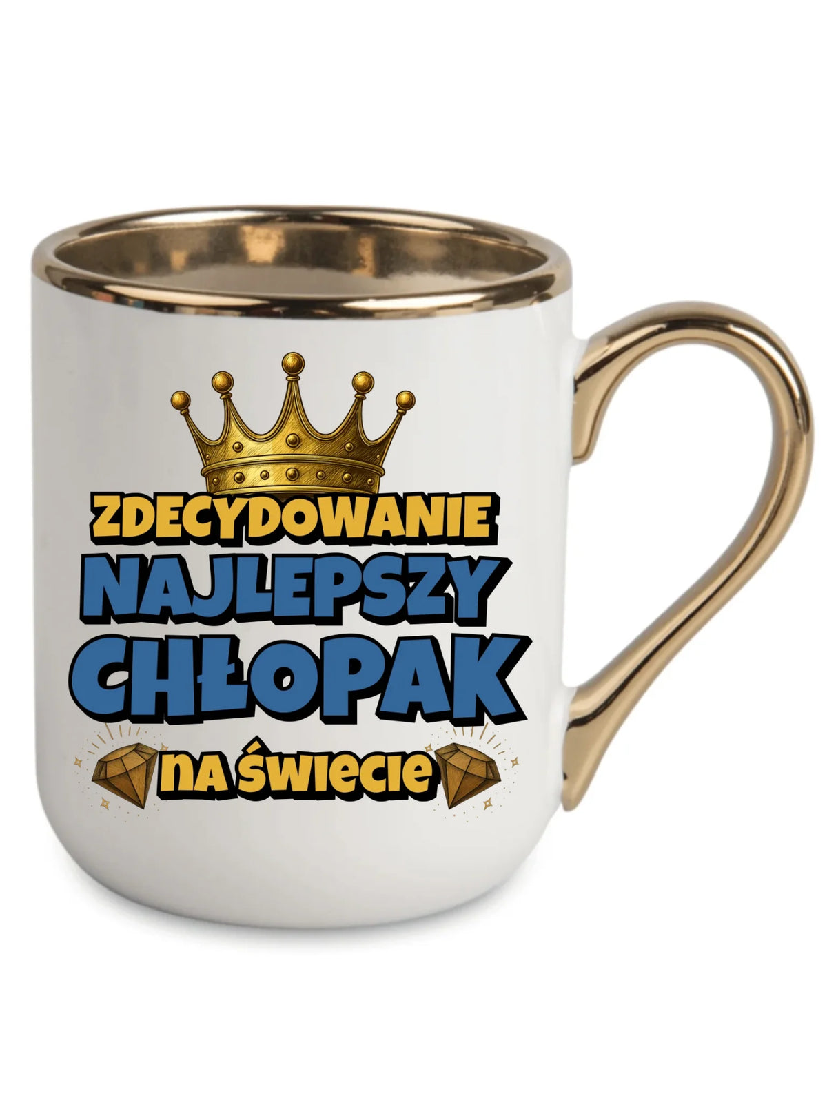 Kubek elegant - Prezent na Dzień Chłopaka - Najlepszy chłopak DCH21