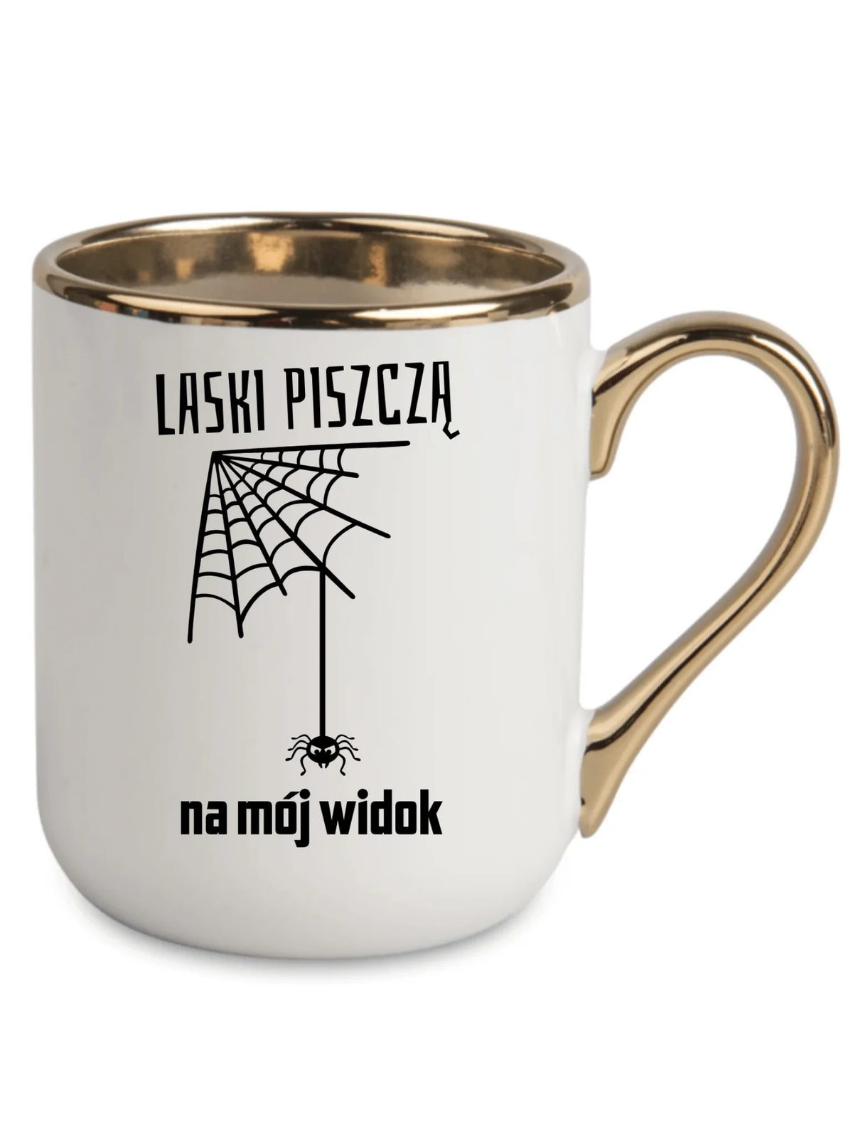 Kubek elegant - prezent dla chłopaka - Laski piszczą na mój widok DCH13