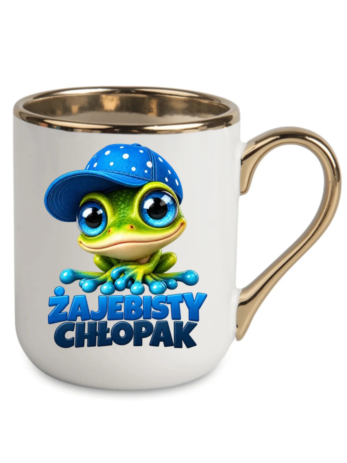 Kubek elegant - Żajebisty Chłopak - personalizowany DCH01