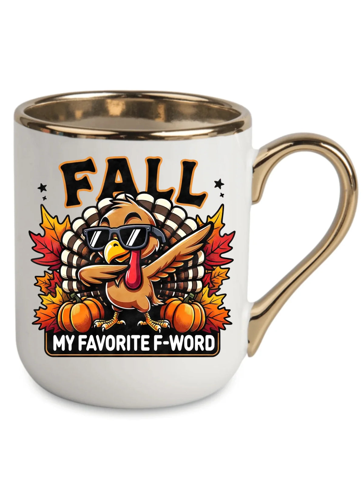 Kubek elegant jesienny - FALL my favorite F-word JS11