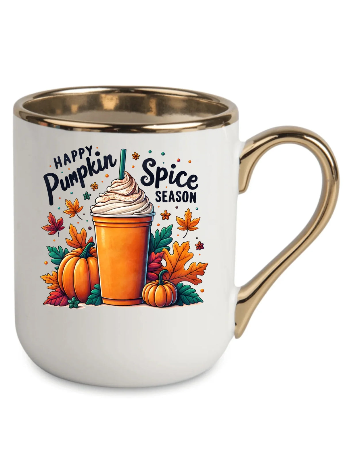 Kubek elegant jesienny - Pumpkin Spice - kawa dyniowa JS02
