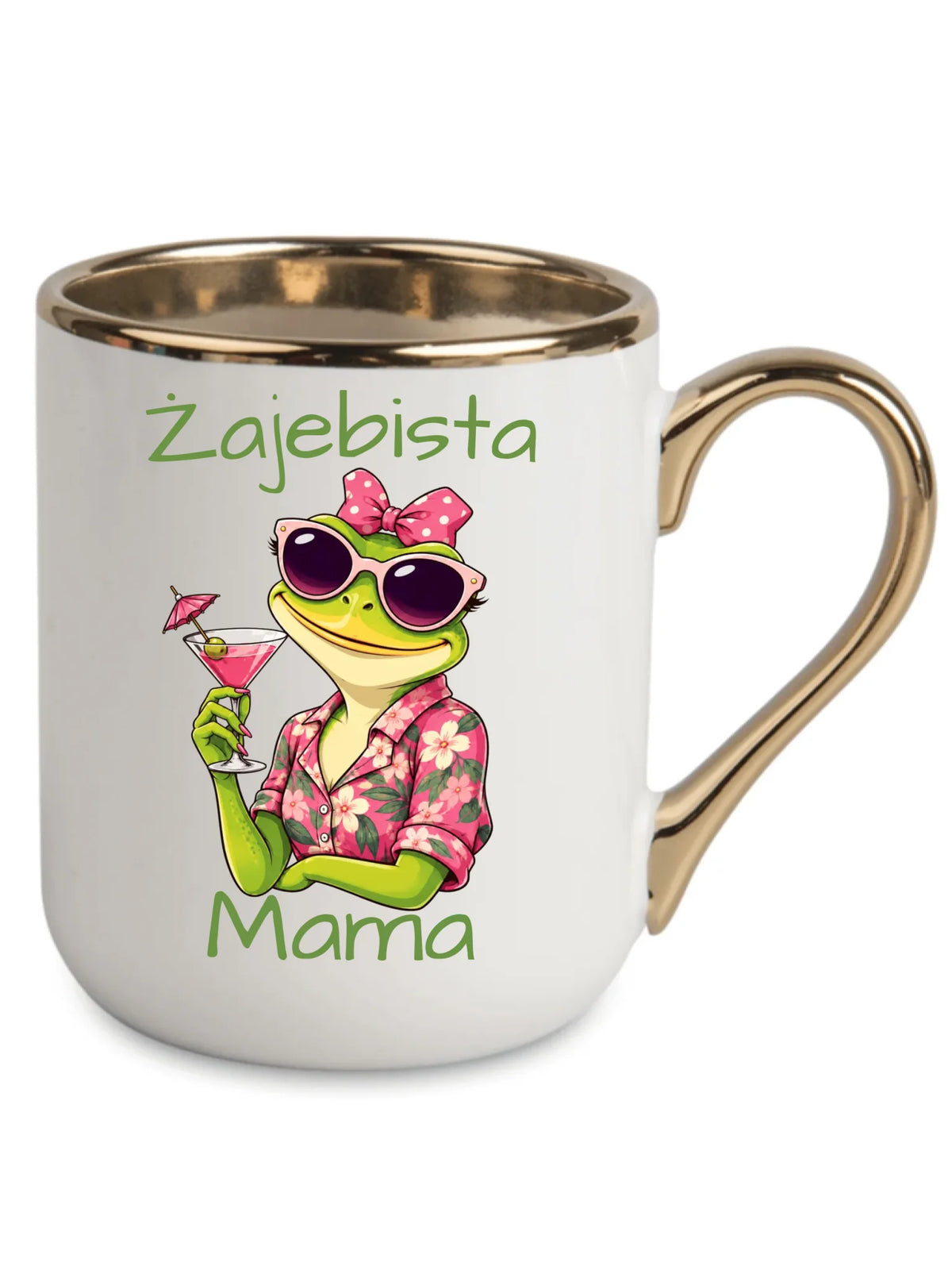 Kubek elegant dla mamy - Żajebista Mama DM47