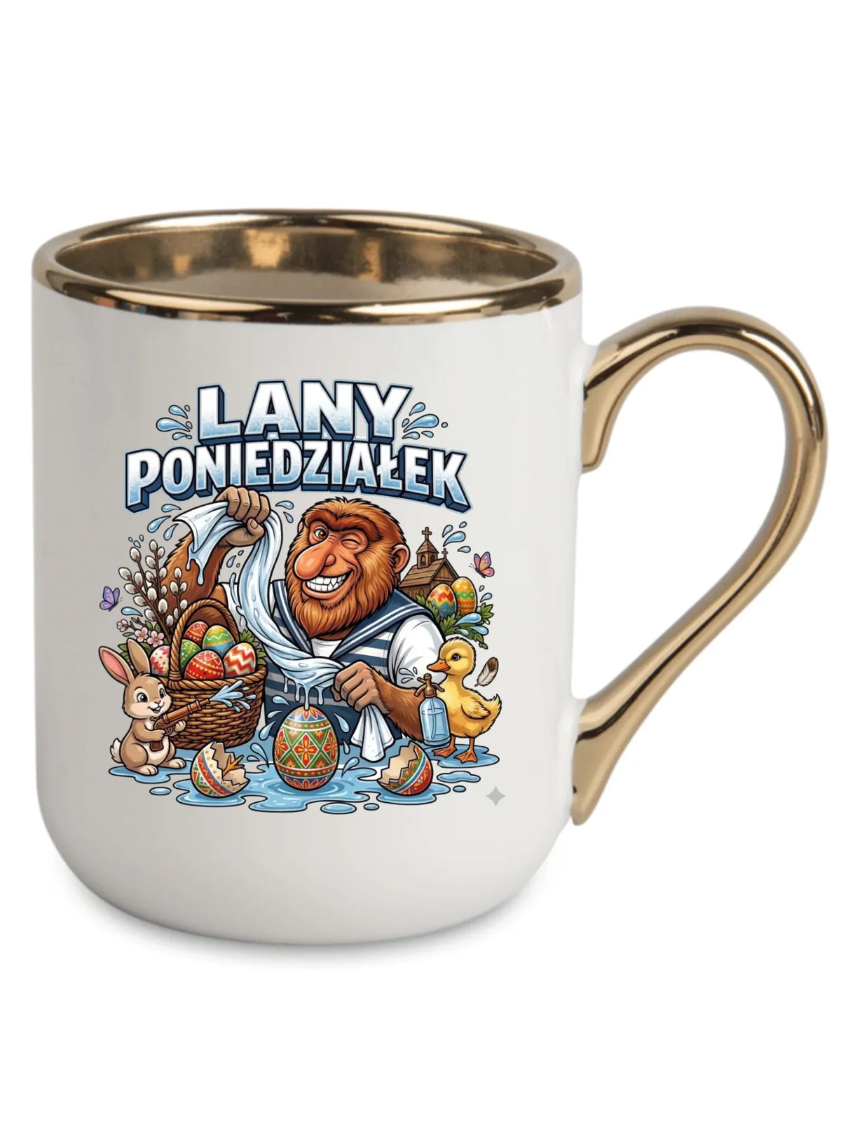 Kubek elegant wielkanocny - Lany poniedziałek Janusz Nosacz WN38