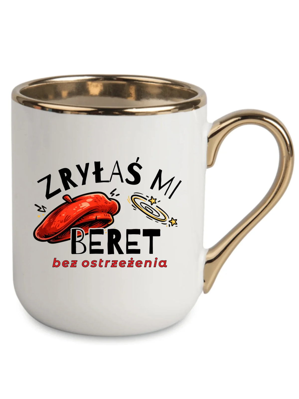 Kubek elegant - Zryłaś mi beret DZ34