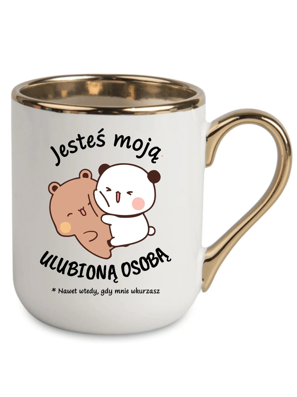 Kubek elegant dla par - Jesteś moją ulubioną osobą W69