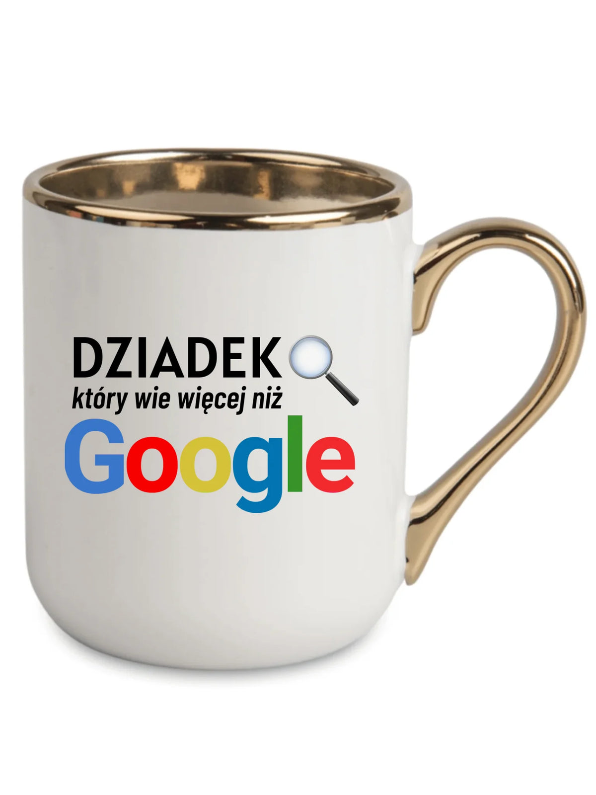 Kubek elegant dla dziadka - Dziadek który wie więcej niż google D44