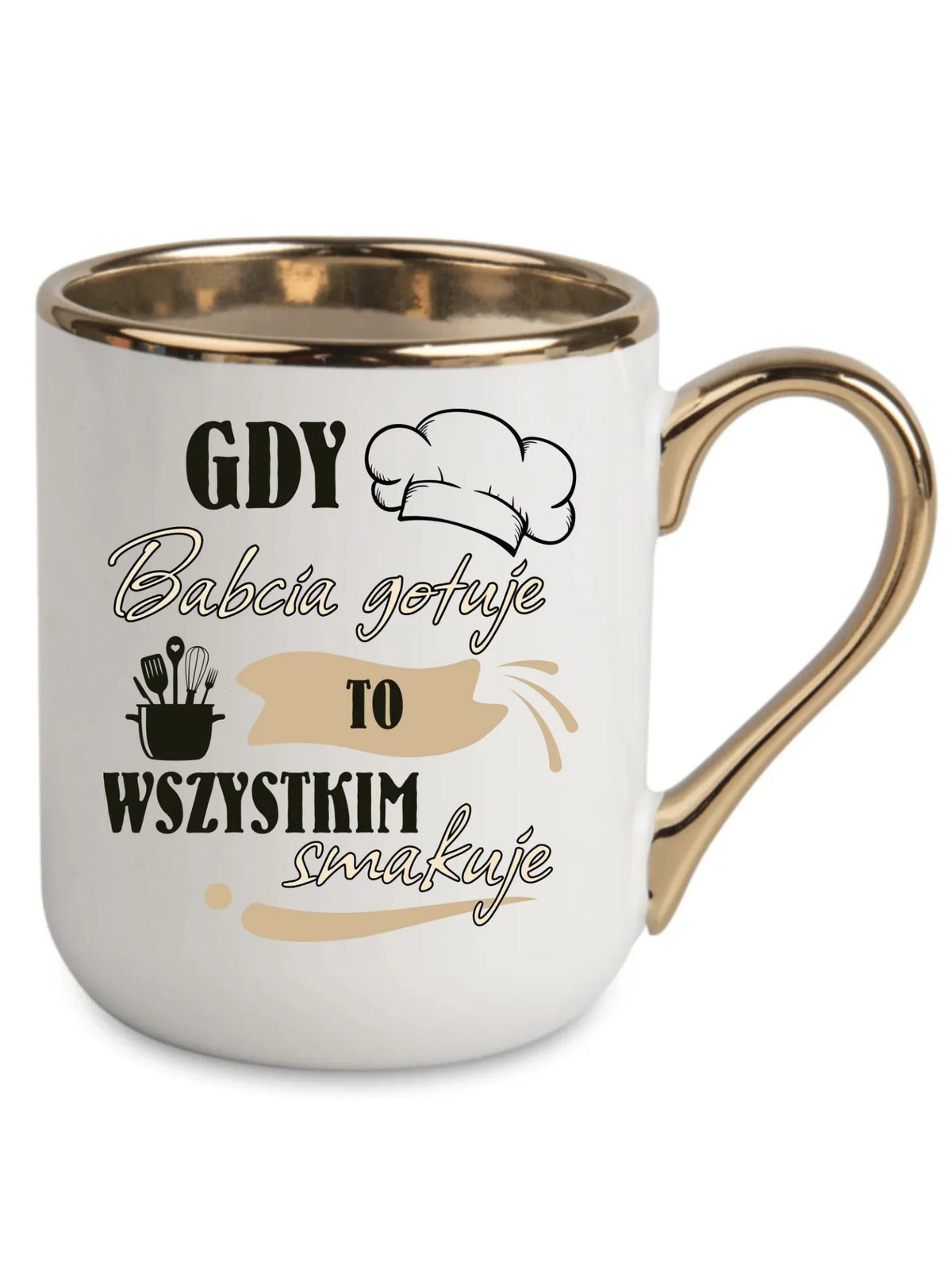 Kubek elegant dla babci - Gdy babcia gotuje to wszystkim smakuje B36