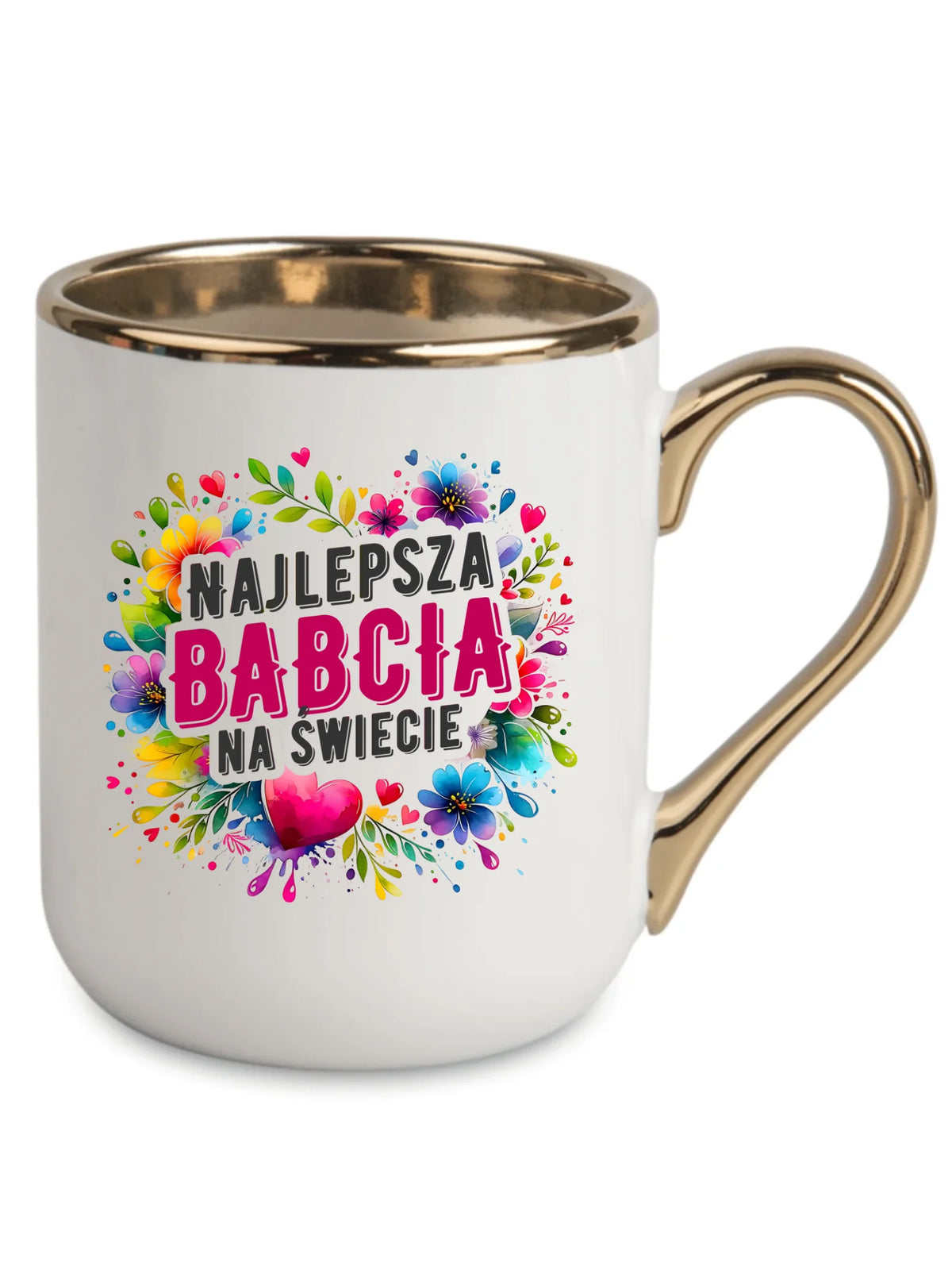 Kubek elegant dla babci - Najlepsza Babcia na świecie B07