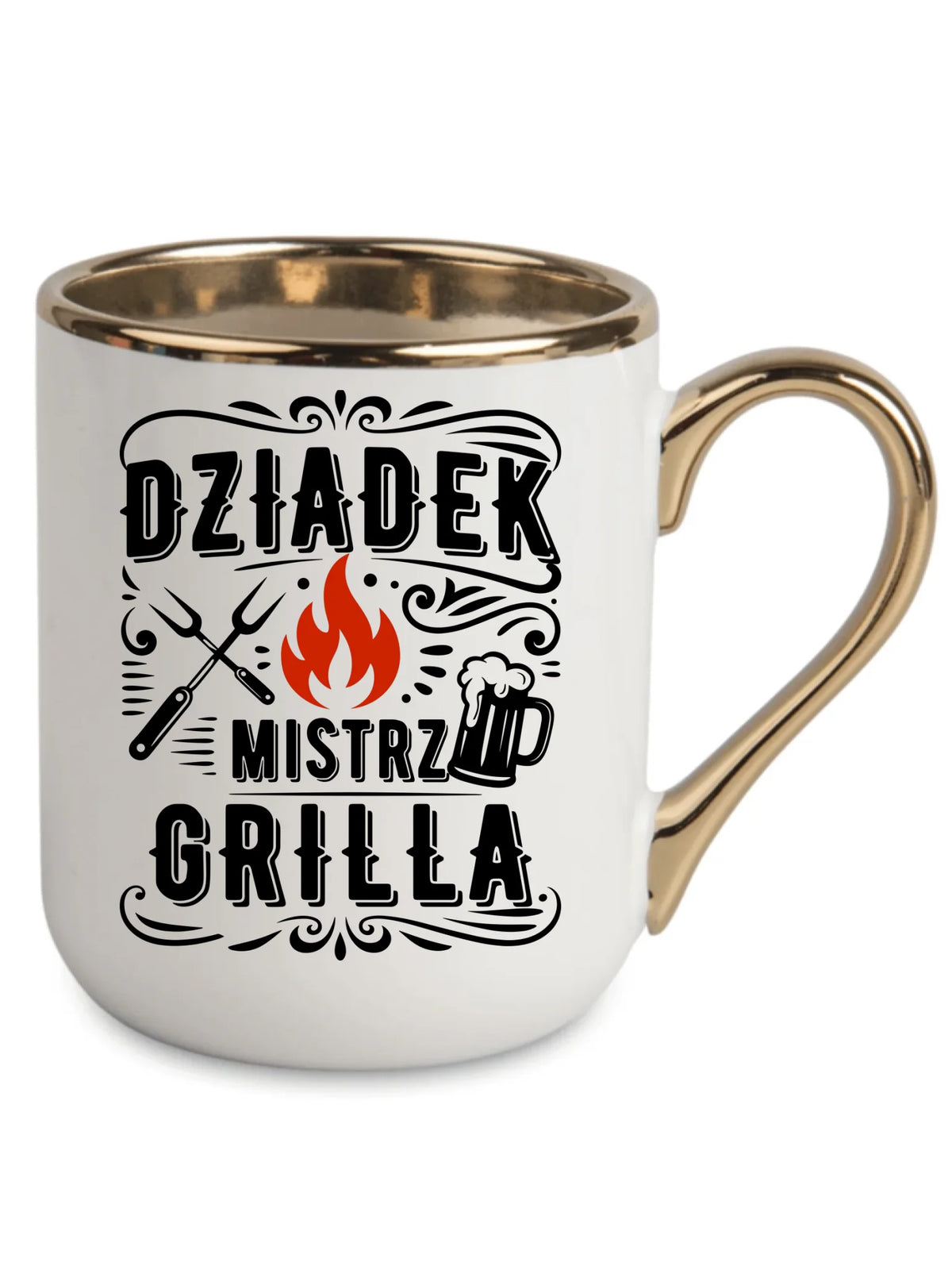 Kubek elegant dla dziadka - Dziadek mistrz grilla D33