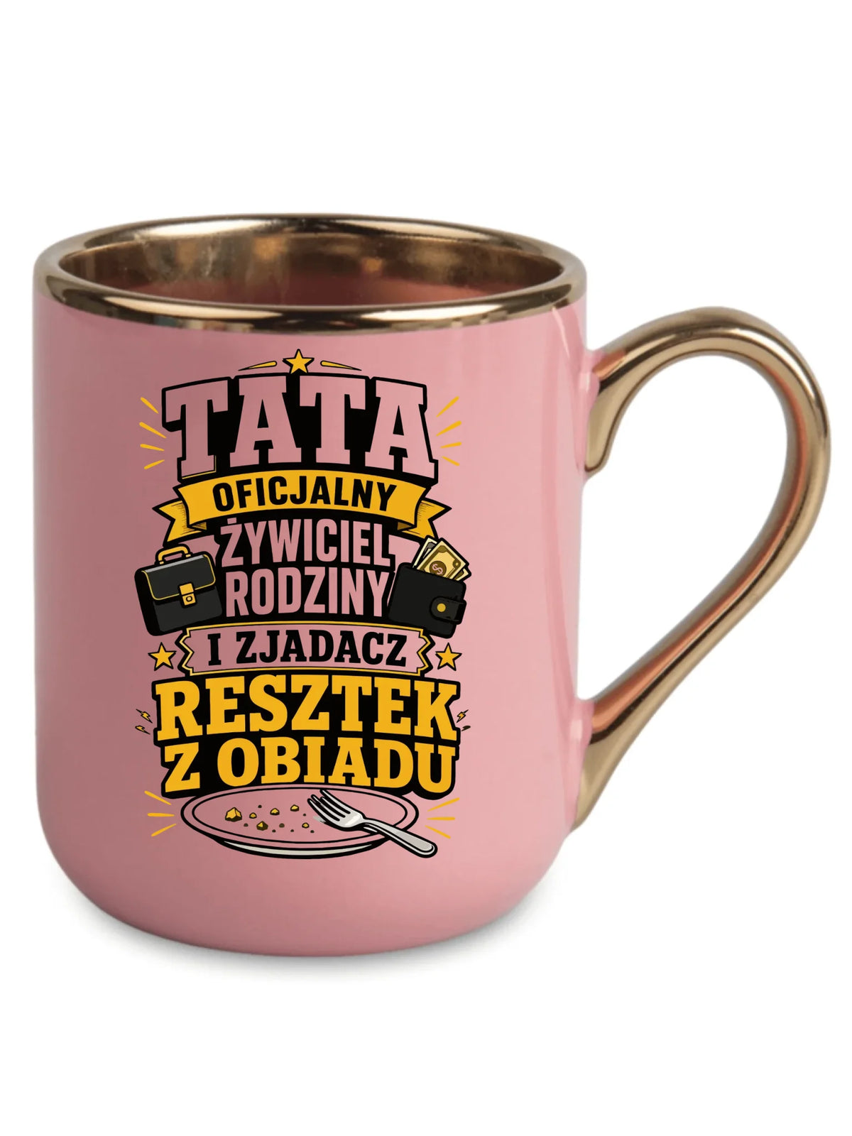 Kubek elegant dla taty - Tata oficjalny żywiciel rodziny DT34