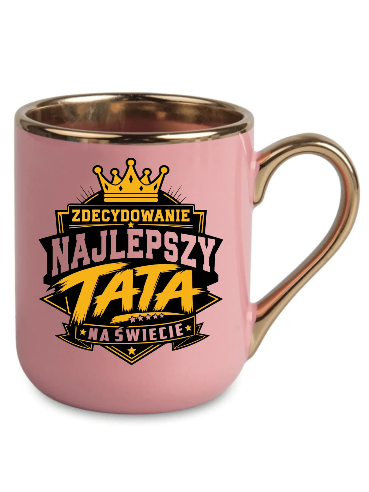 Kubek elegant dla taty - Zdecydowanie najlepszy tata na Świecie DT25