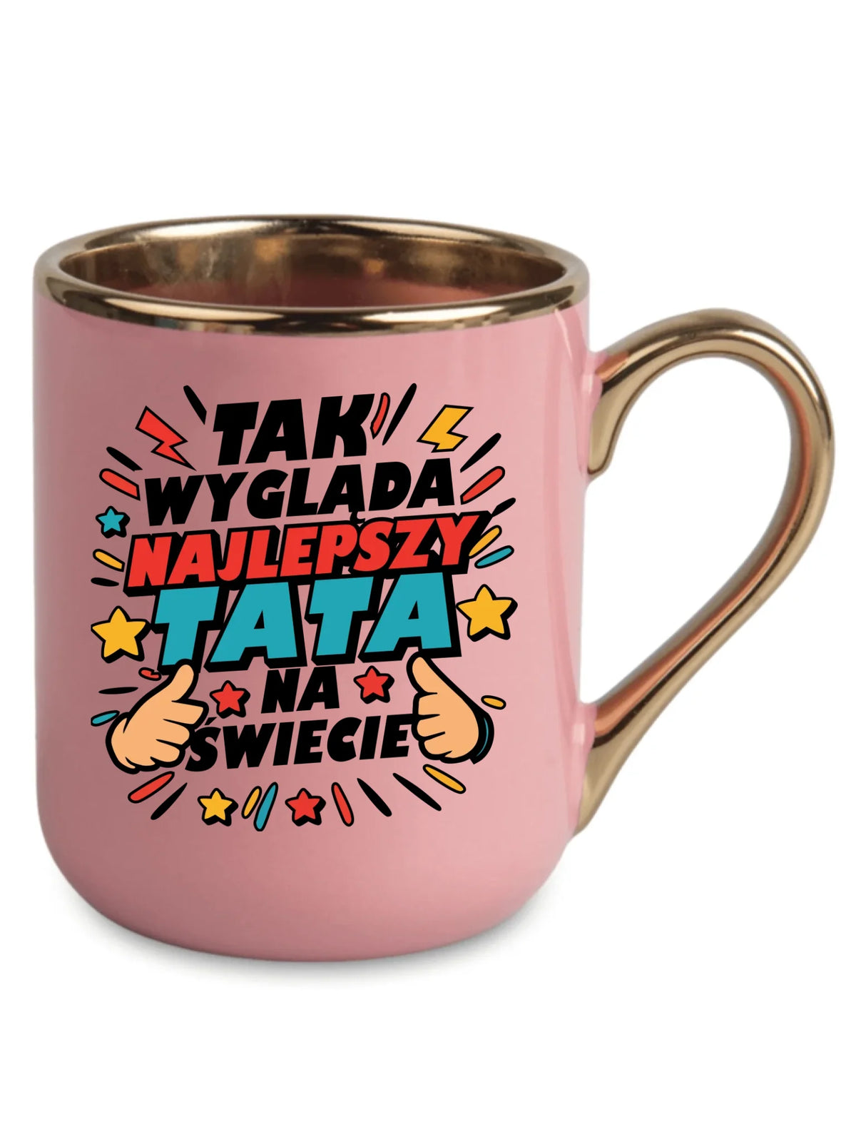 Kubek elegant dla taty - Tak wygląda najlepszy tata na świecie DT08