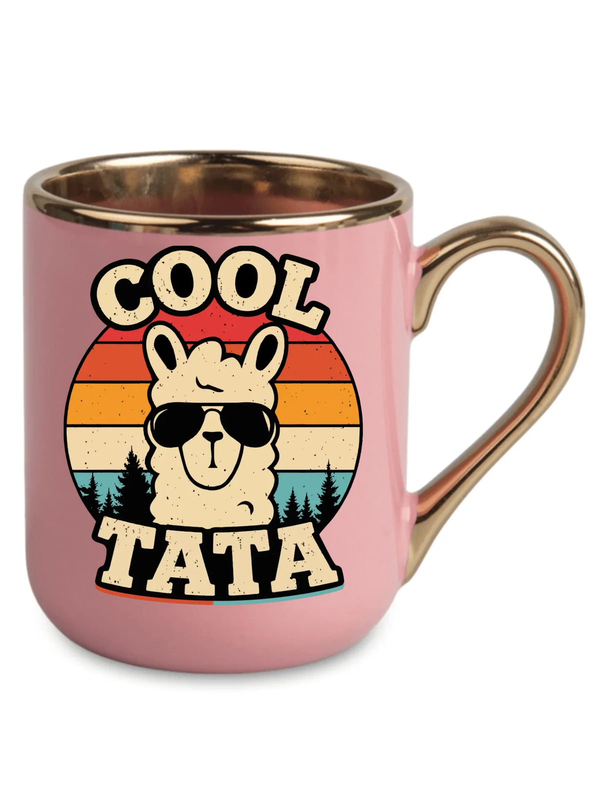 Kubek elegant dla taty - Lama w okularach Cool tata DT04