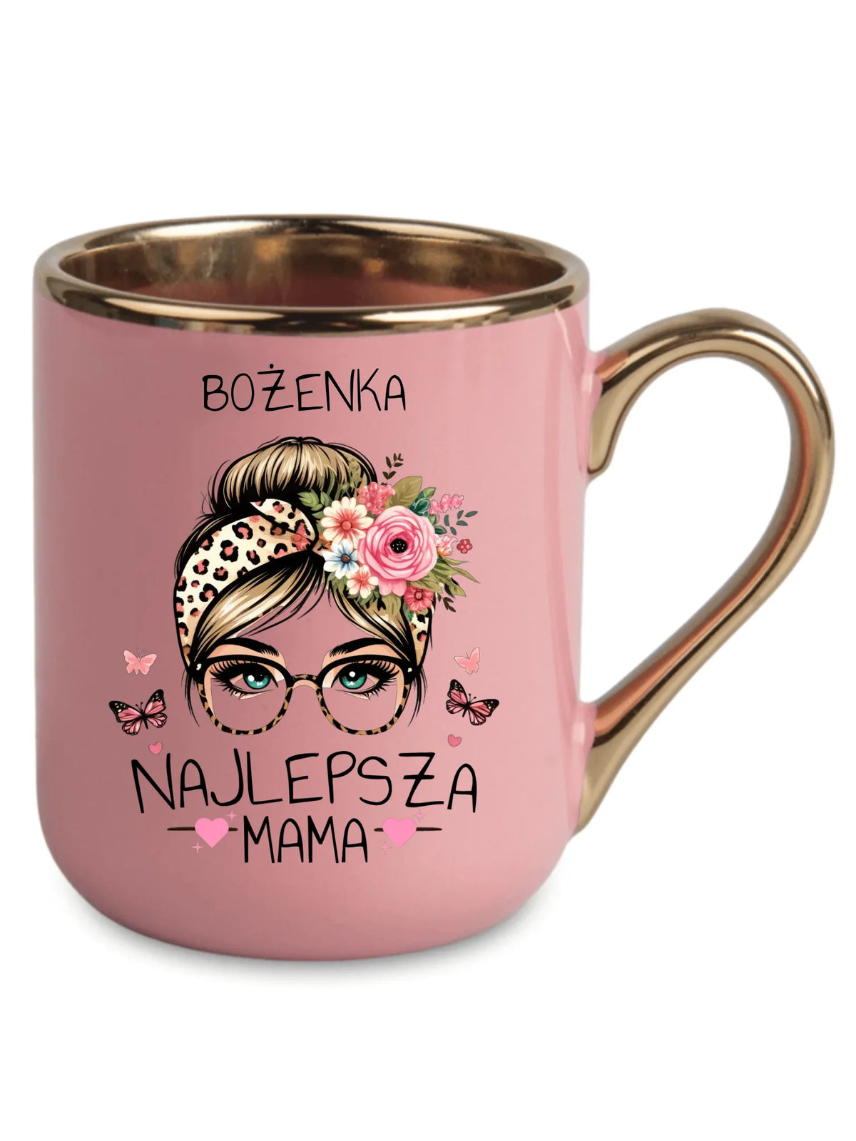 Kubek elegant dla mamy - Najlepsza mama - personalizowany DM37