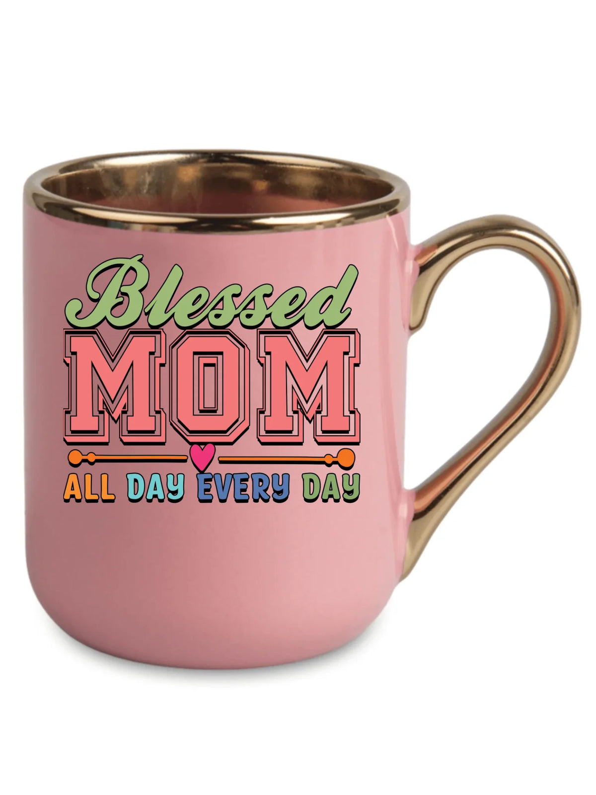 Kubek elegant dla mamy - Blessed mom all day every day DM36