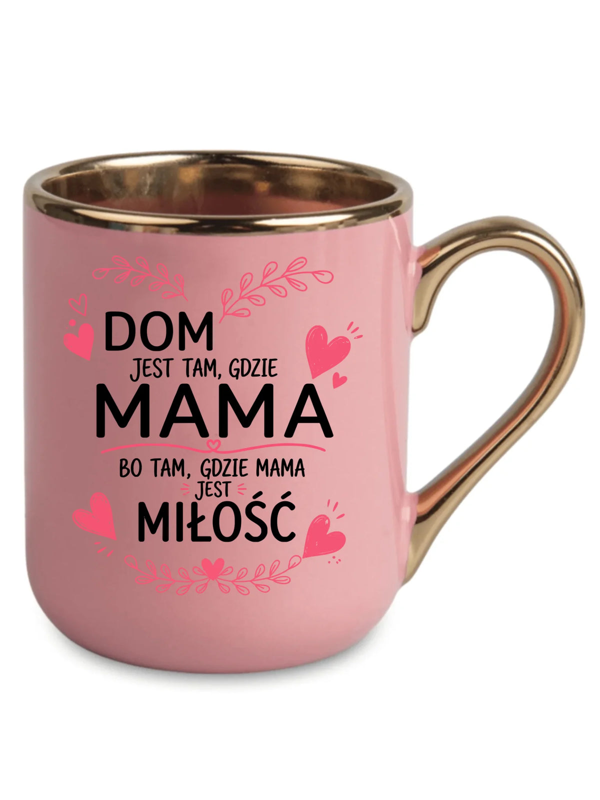 Kubek elegant dla mamy - Dom jest tam gdzie mama DM31