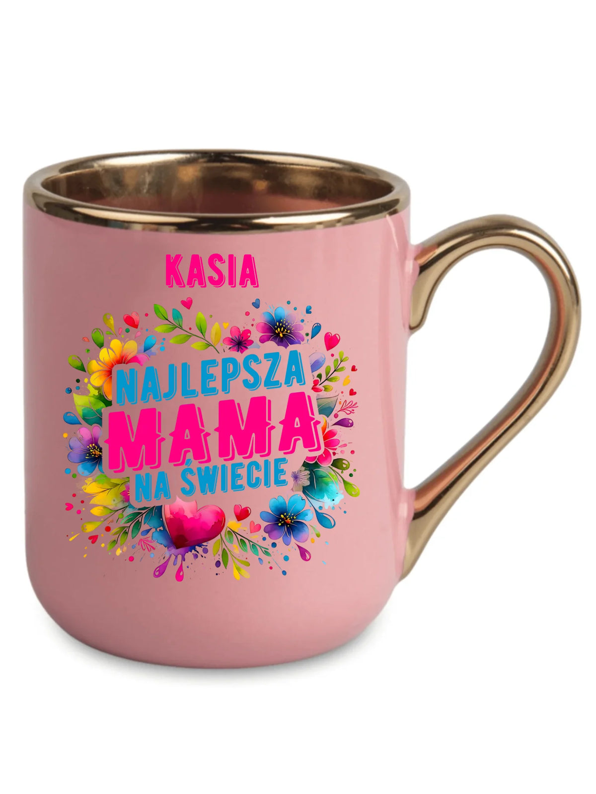 Kubek elegant dla mamy - Najlepsza Mama - personalizowany DM15